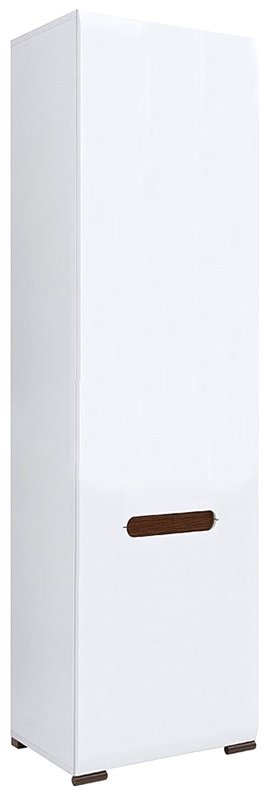Распашной шкаф BRW Брест Ацтека SZF1D/21/6, 60x210х41 см, белый купить,NaN