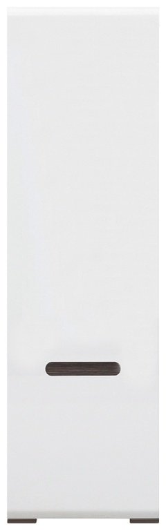 Распашной шкаф BRW Брест Ацтека SZF1D/21/6, 60x210х41 см, белый купить,NaN