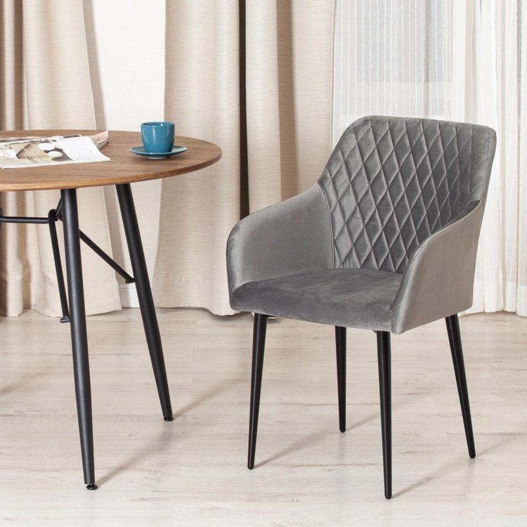 Стул ixlos Bremo 83x58x55см серый купить,NaN