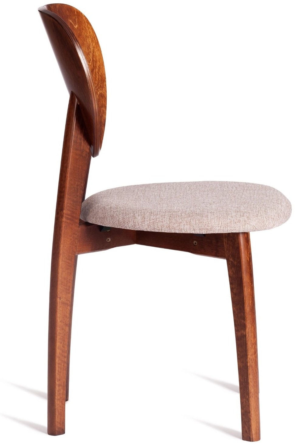 Стул Tetchair DIAMANTE, 85x42x42 см, коричневый, бежевый купить,0