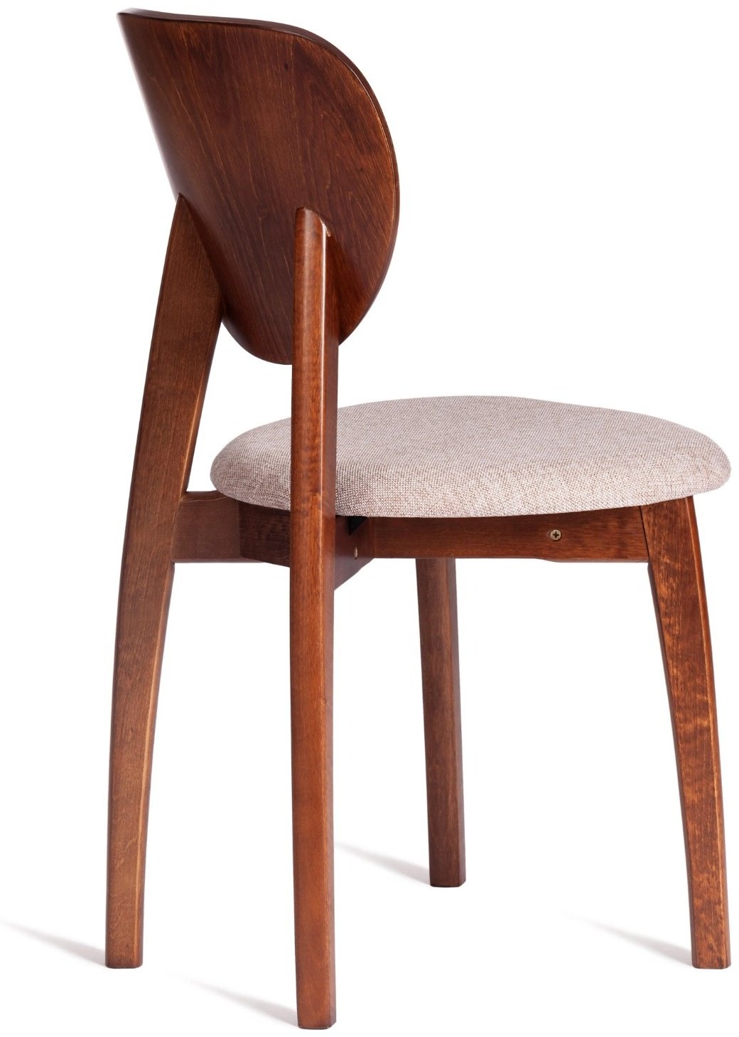 Стул Tetchair DIAMANTE, 85x42x42 см, коричневый, бежевый купить,0