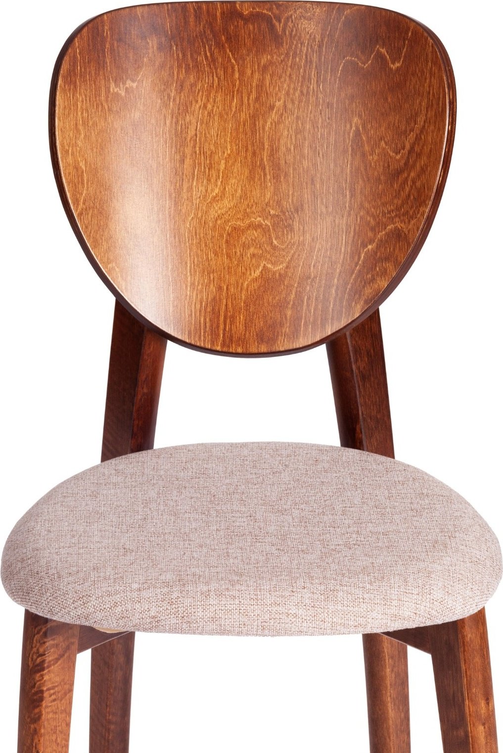 Стул Tetchair DIAMANTE, 85x42x42 см, коричневый, бежевый купить,0