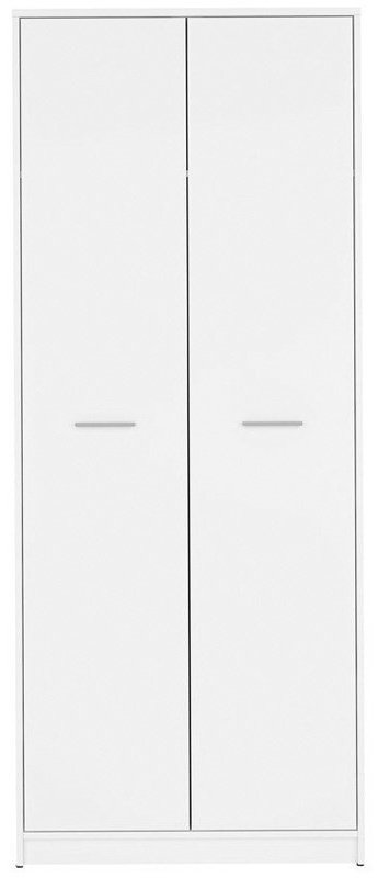 Распашной шкаф Involux 012-02 szf2d, 80x197х54 см, белый купить,NaN
