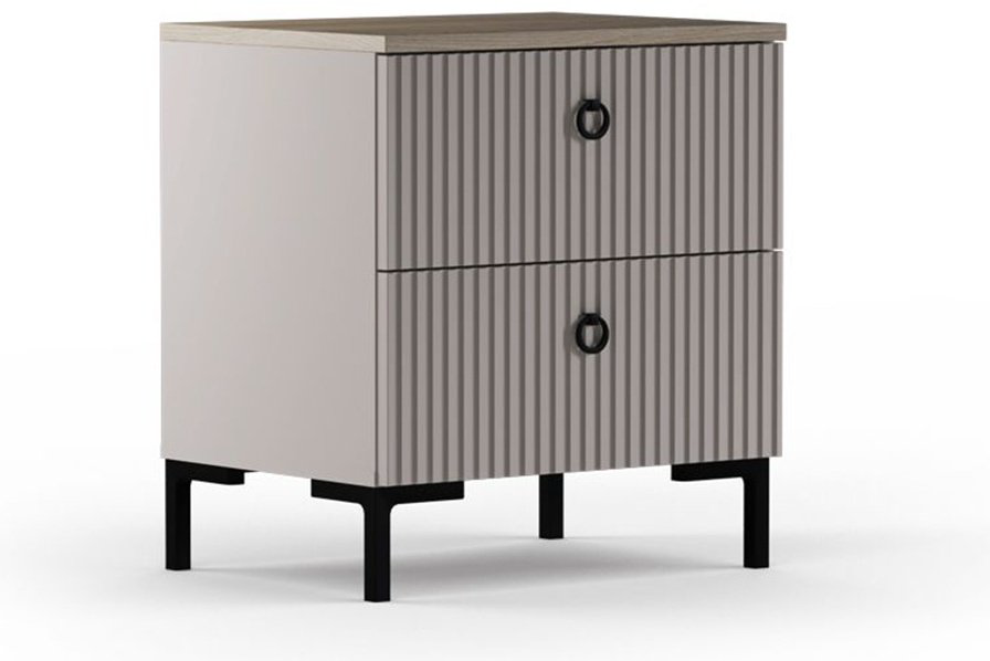 Тумба BRW Брест Доменика 00036639 53.5x59x41см серо-коричневый купить,NaN