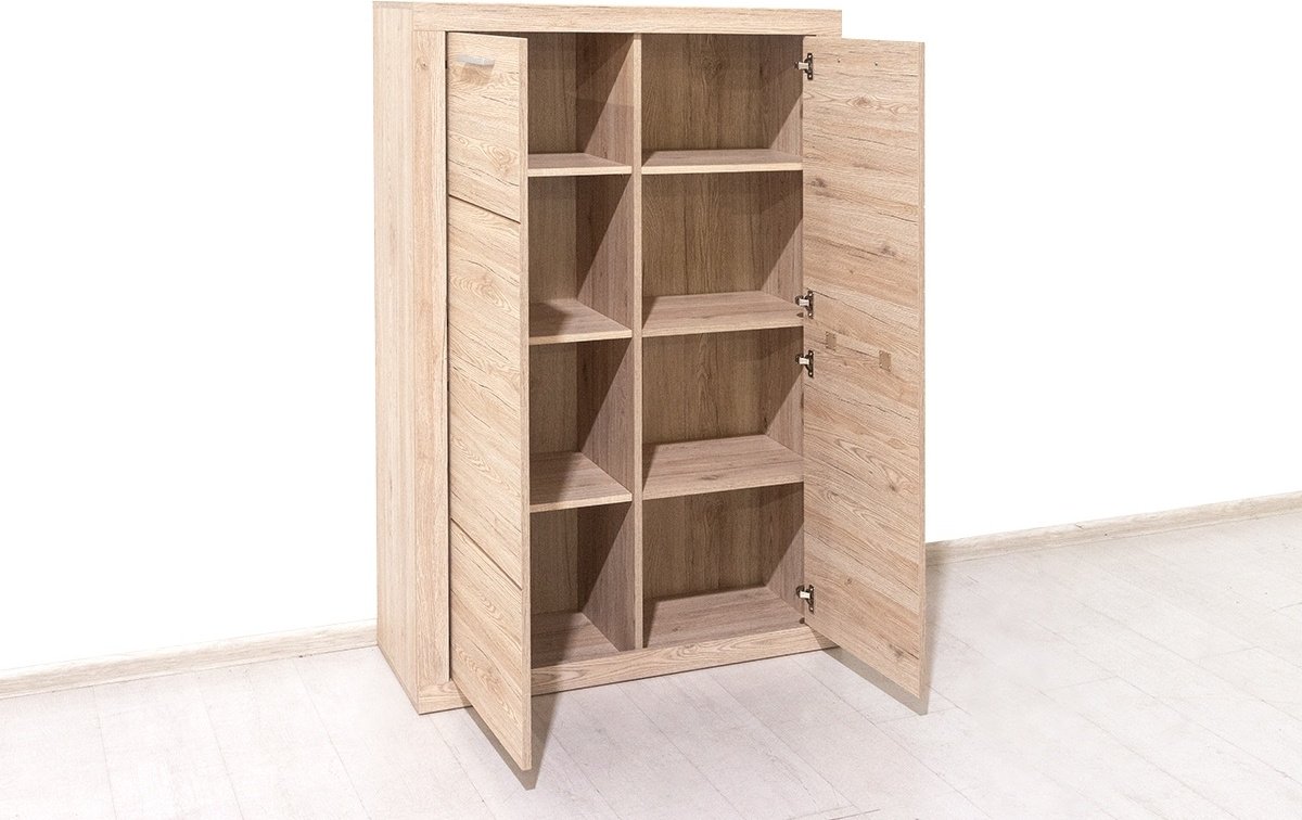 Распашной шкаф ANREX Оскар 2DP, 92x149х35 см, коричневый купить,NaN