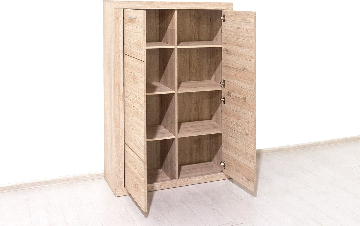 Распашной шкаф ANREX Оскар 2DP, 92x149х35 см, коричневый купить,NaN