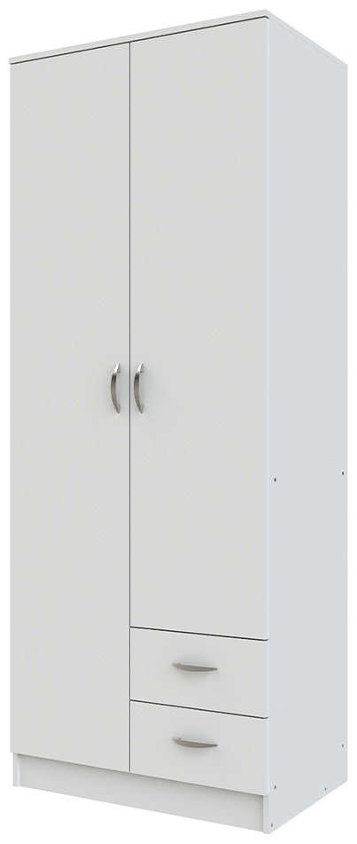 Распашной шкаф ANREX Романа 00031619, 80.2x205.4х53.8 см, белый