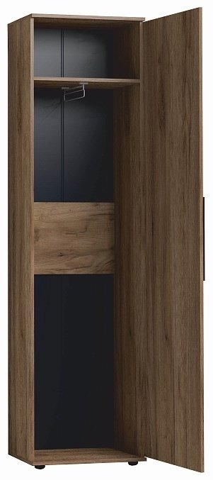 Распашной шкаф Глазов Nature 71, 56x211х40 см, коричневый купить,NaN