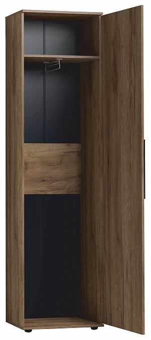 Распашной шкаф Глазов Nature 71, 56x211х40 см, коричневый купить,NaN