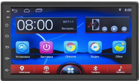 Автомагнитола Element-5 Universal 7137 Android Wifi чёрная