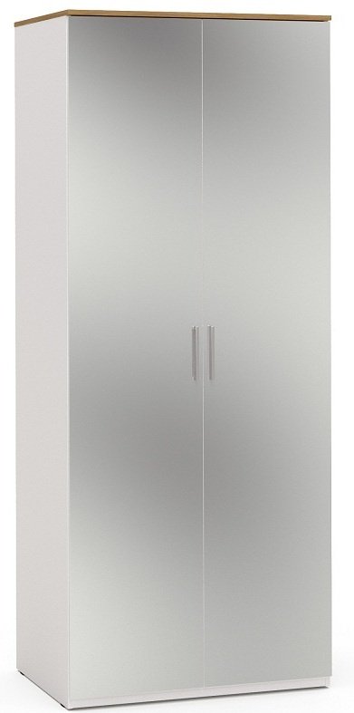 Распашной шкаф Шатура Altea катания, 88.8x215.8х61.4 см, белый купить,NaN