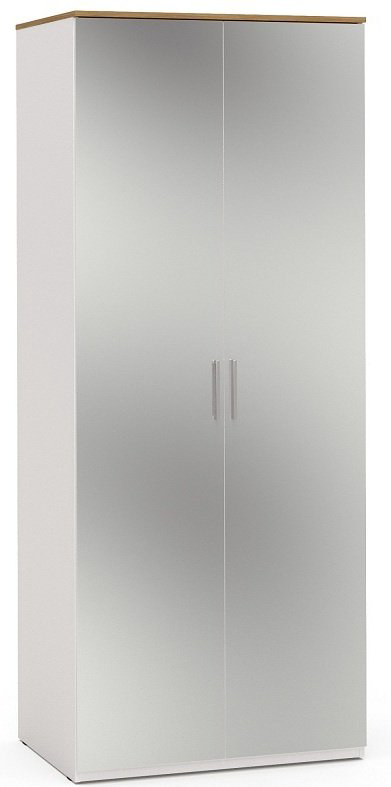 Распашной шкаф Шатура Altea катания, 88.8x215.8х61.4 см, белый купить,NaN