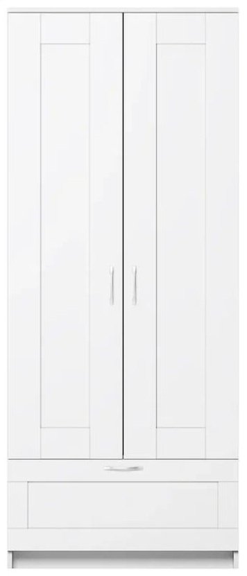 Распашной шкаф СВЕДСТА СИРИУС, 78x190х50 см, белый купить,0