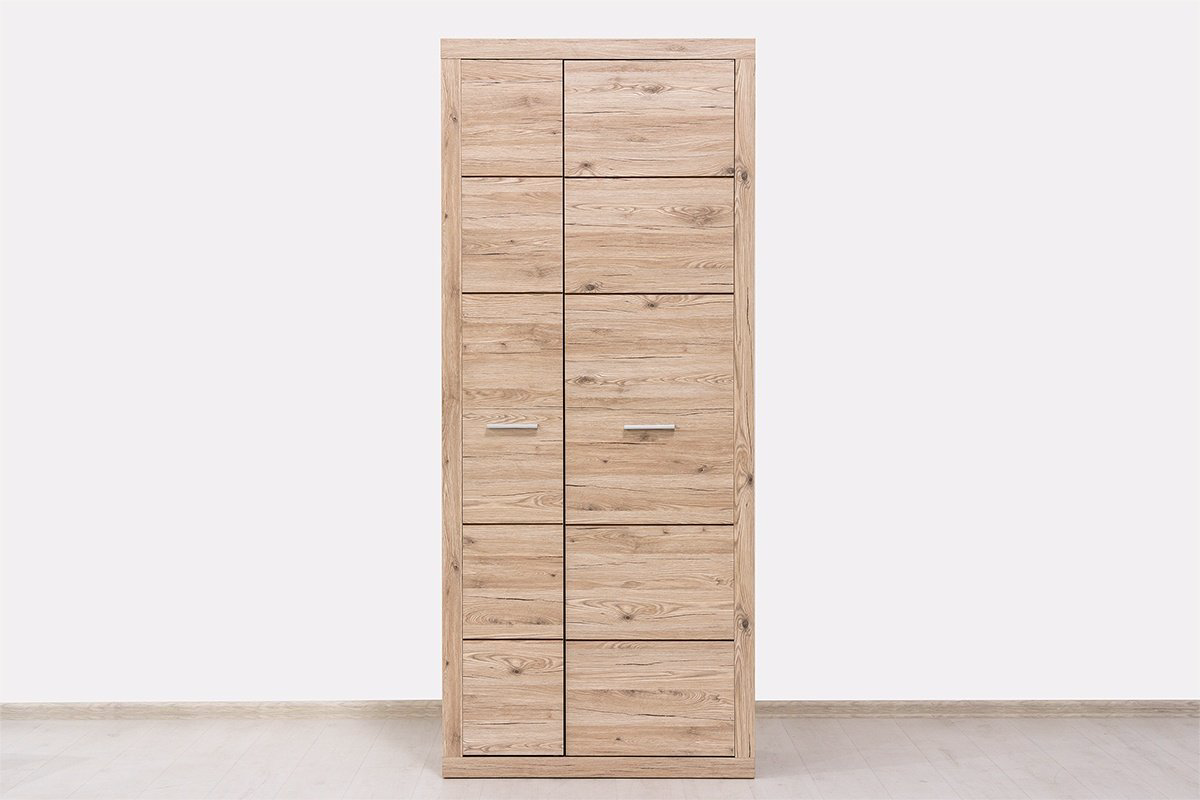 Шкаф АНРЭКС Оскар 00049521 92x47x217см светло-коричневый купить,NaN