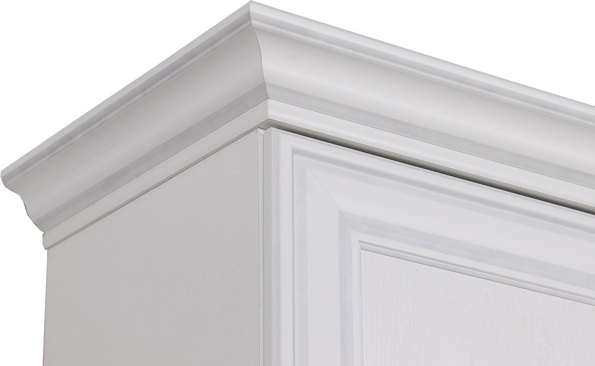 Распашной шкаф BRW Кентаки REG1D1S, 69.5x197.5х44 см, белый купить,NaN