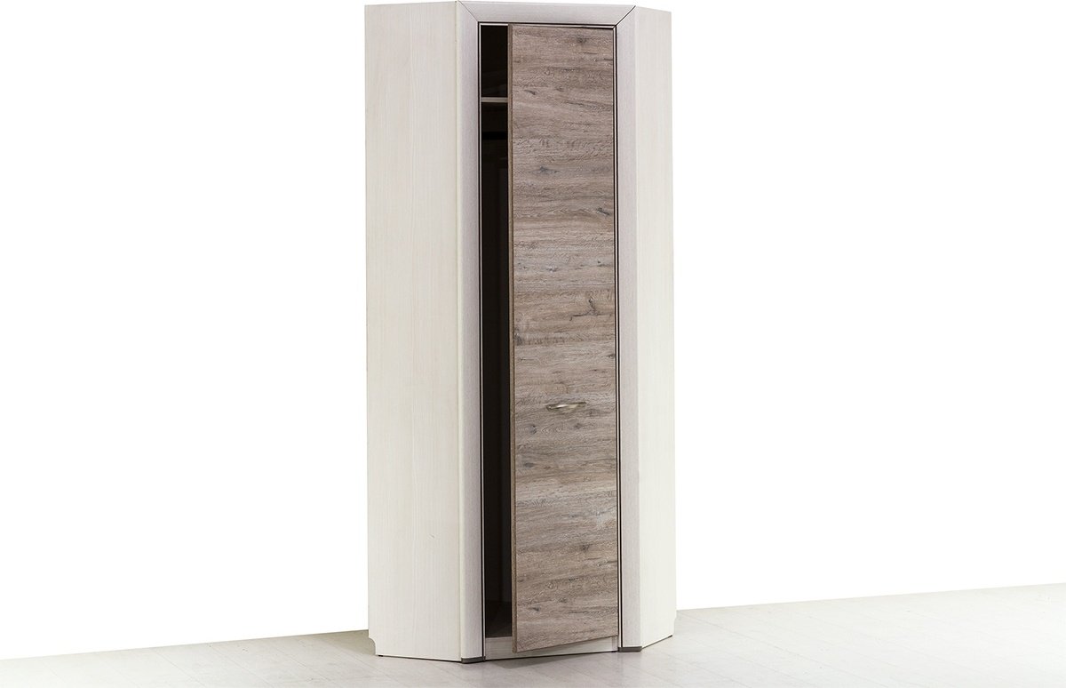 Распашной шкаф ANREX Оливия, 78x217х78 см, коричневый купить,0