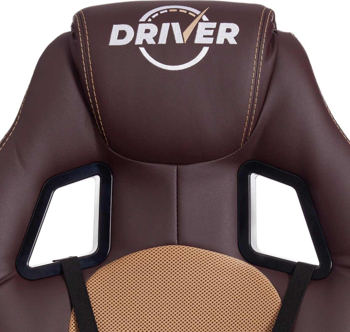 Кресло DRIVER, ГЛАНЦ 98082911, коричневый купить,NaN