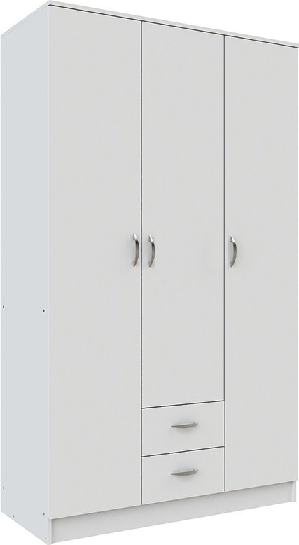 Шкаф АНРЭКС Романа 00049527 120.2x53.8x205.4см белый купить,NaN