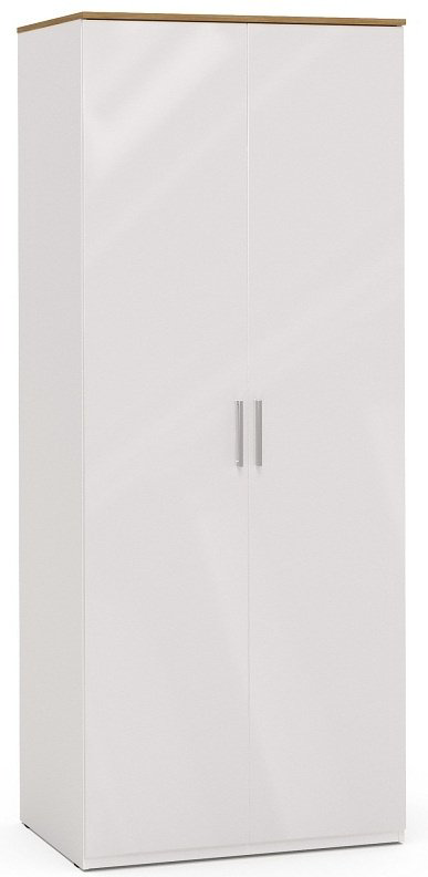 Распашной шкаф Шатура Altea катания, 88.8x215.8х61.4 см, белый купить,NaN