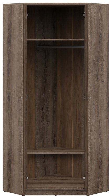 Распашной шкаф BRW Брест НЕПО, 00042897, 79.5x197х79.5 см, коричневый - ForteMarket Распашной шкаф BRW Брест НЕПО, 00042897, 79.5x197х79.5 см, коричневый купить,0