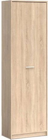 Шкаф-пенал Гербор REG1D, 60x196.5х33.5 см, светло-коричневый купить,NaN