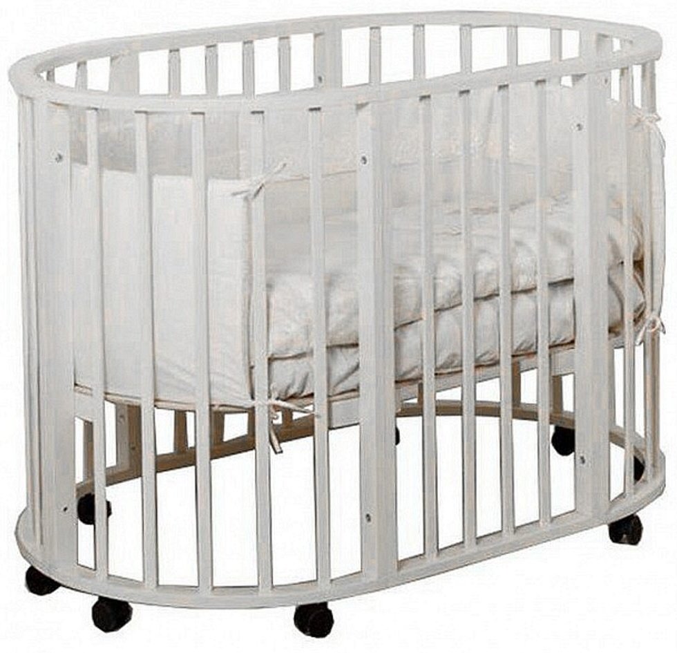 Кровать трансформер TOMIX Florence 12079g, белый