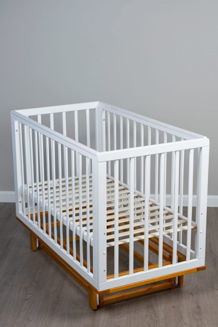 Кровать детская Tomix Marit 132.5х73см бело-коричневый купить,NaN