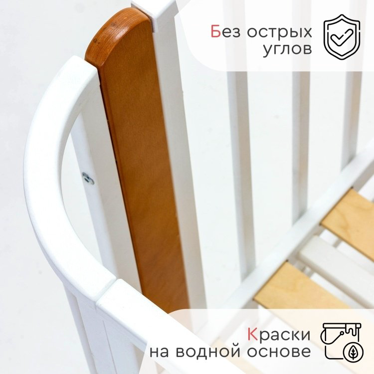Детская кровать TOMIX Avanti Ant-1, белый, коричневый купить,NaN