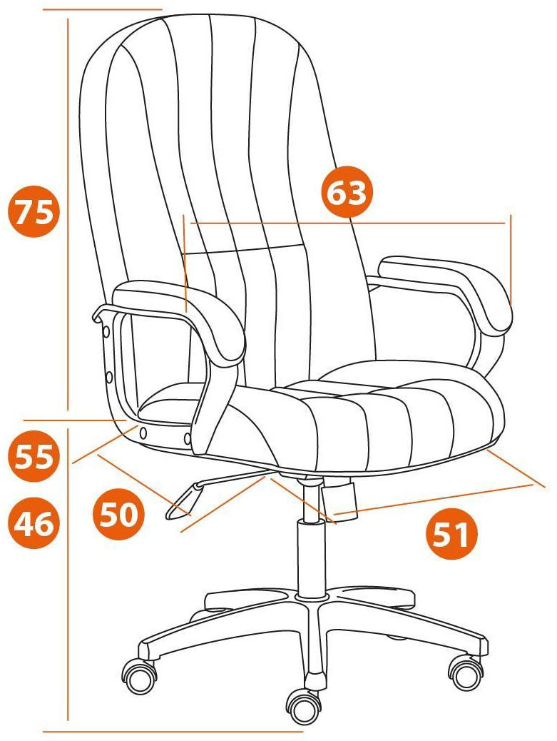 Офисное кресло Tetchair 19524 СН888, серый купить,NaN