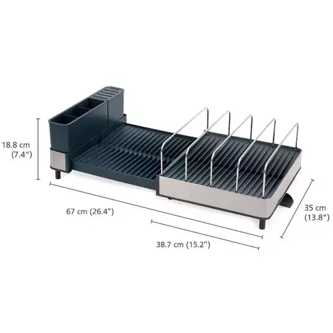 Сушилка Joseph Joseph 851690 Grey Black купить,0