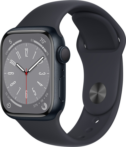 Смарт-часы Apple Watch Series 8 41 мм Aluminium Midnight купить,296340