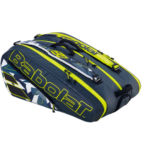 Сумка для ракеток Babolat RH x 12 Pure Aero 751221 серо-желтая купить,NaN