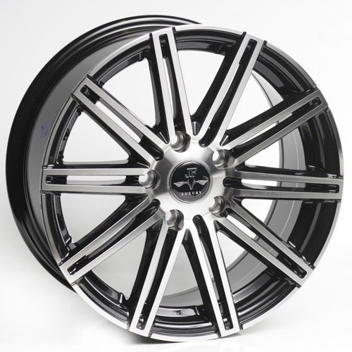 Комплект дисков Kipardo L948 5х114,3 R16х7 СВ73,1 ЕТ35 black machined купить,NaN