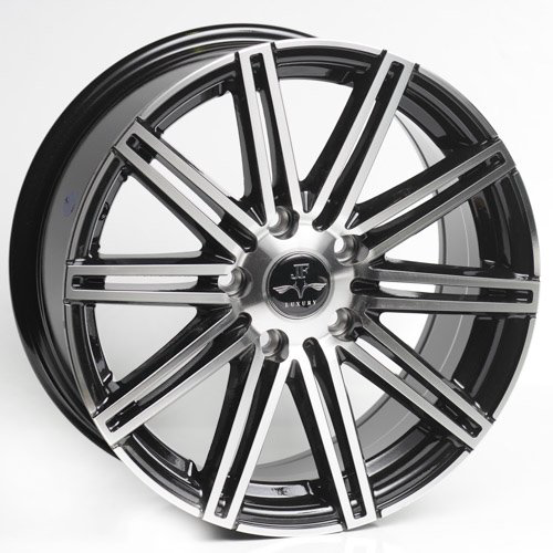 Комплект дисков Kipardo L948 5х114,3 R16х7 СВ73,1 ЕТ35 black machined купить,NaN