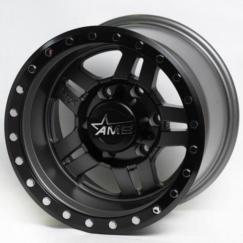Комплект дисков Kipardo 5104 6х139.7 R15х10 СВ110,1 ЕТ-44 Matte Anthracite w/Black ring купить,NaN