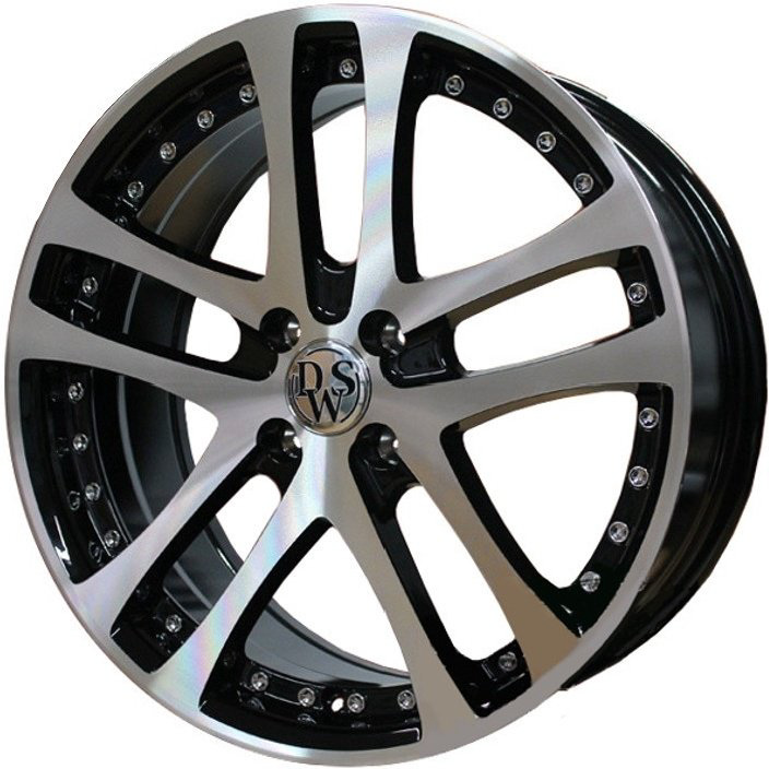Комплект дисков BW LY1133 4х98 16х6,5 СВ58,6 ЕТ35 рельсы BKF купить,NaN