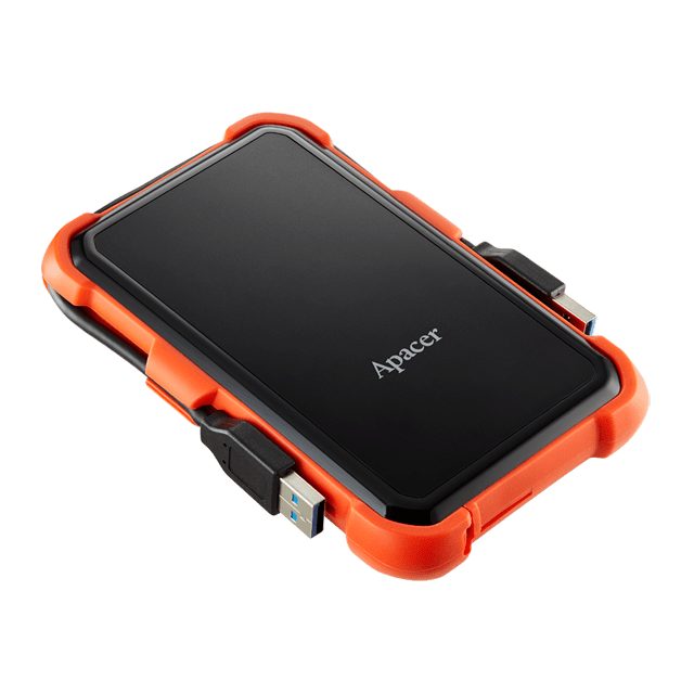 Внешний жесткий диск HDD Apacer AC630 2Tb черно-оранжевый - ForteMarket Внешний жесткий диск HDD Apacer AC630 2Tb черно-оранжевый купить,0