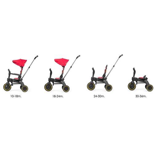 Складной трехколесный велосипед Doona Liki Trike S1красный купить,NaN