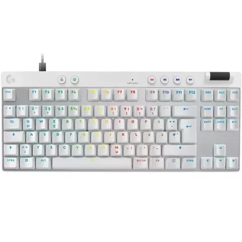 Клавиатура Logitech G Pro X TKL Rapid 920-013233 White