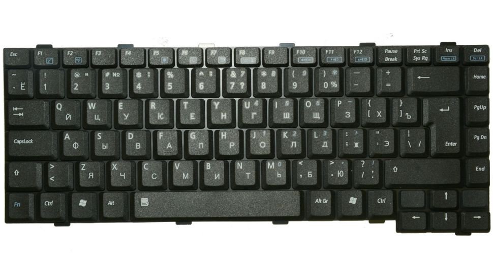 Клавиатура для ноутбука Asus W2 черная