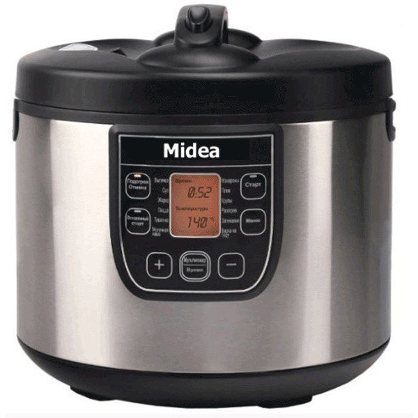 Мультиварка Midea PMC-0511AD серебристая купить,NaN