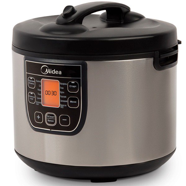 Мультиварка Midea PMC-0511AD серебристая