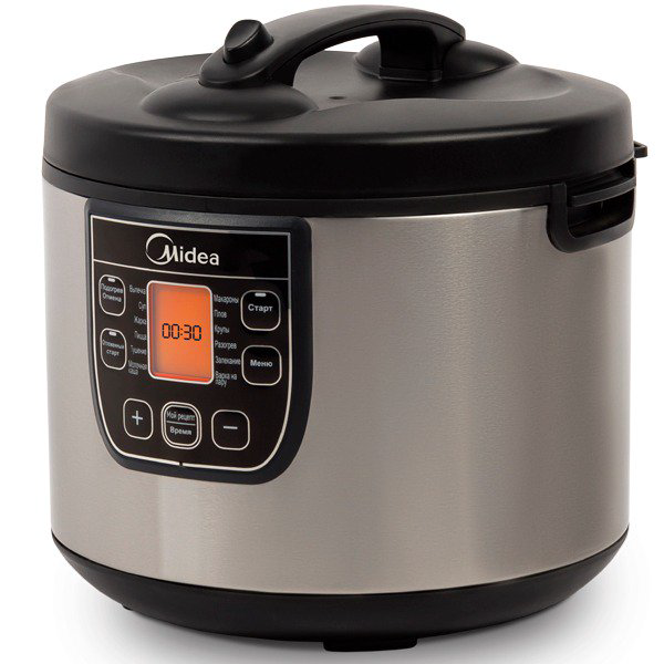 Мультиварка Midea PMC-0511AD серебристая купить,NaN