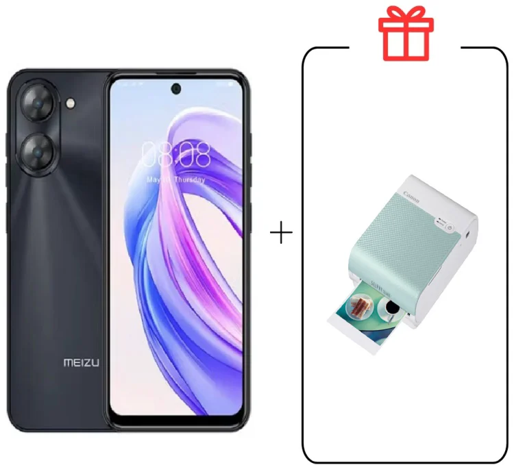 Смартфон Meizu MBLU 21 6 ГБ/128 ГБ черный + подарок купить,NaN