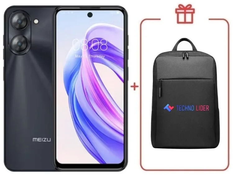 Смартфон Meizu MBLU 21 6 ГБ/128 ГБ черный + подарок купить,NaN