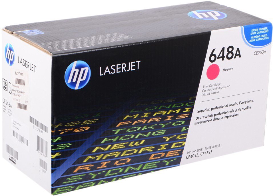 Картридж HP 648A CE263A пурпурный купить,NaN