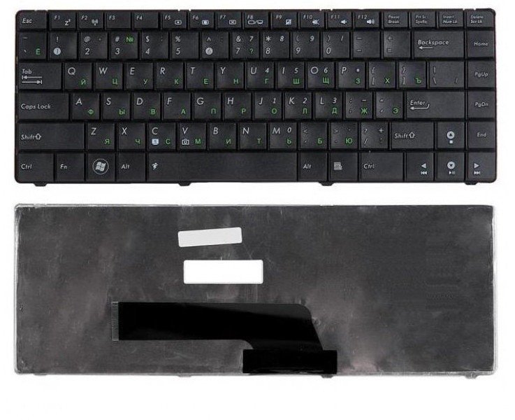 Клавиатура для ноутбука Asus K40 черная