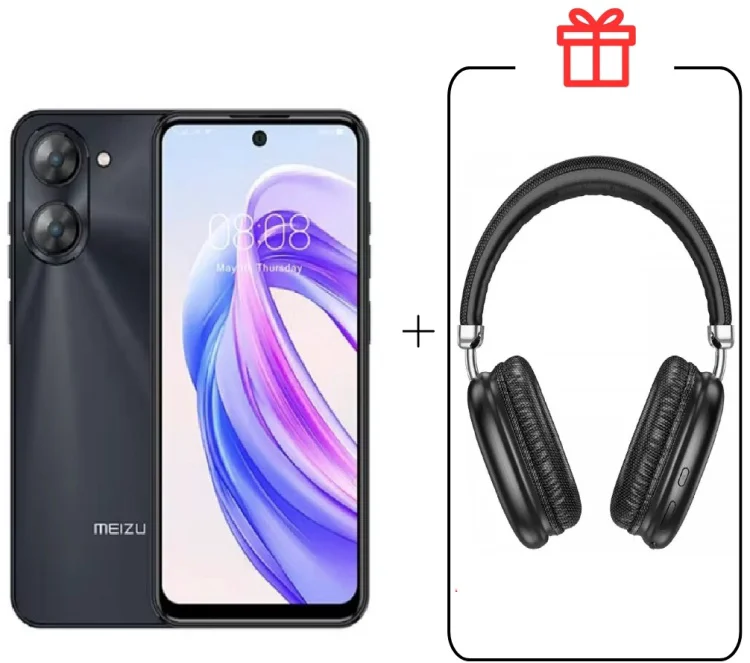 Смартфон Meizu MBLU 21 6 ГБ/128 ГБ черный + подарок купить,NaN