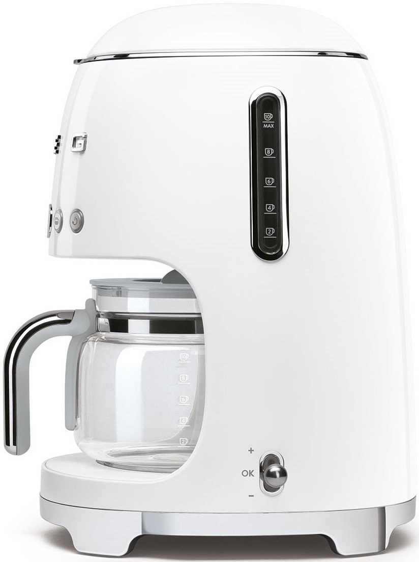 Кофеварка Smeg DCF02WHEU белая - ForteMarket Кофеварка Smeg DCF02WHEU белая купить,0