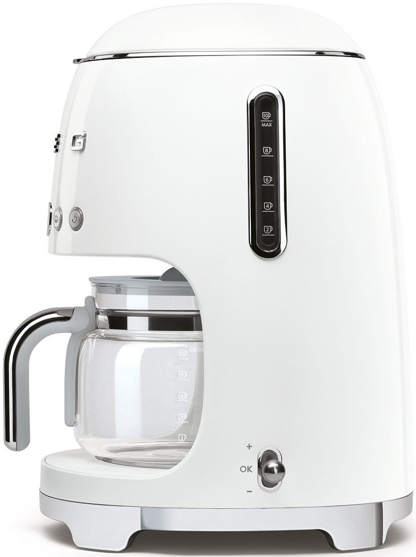 Кофеварка Smeg DCF02WHEU белая - ForteMarket Кофеварка Smeg DCF02WHEU белая купить,137990